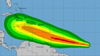 Beryl a punto de ser Huracán: el cono de trayectoria atraviesa Cuba