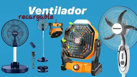 Calor, apagones, mosquitos, dengue: Los mejores ventiladores recargables para enviar a Cuba