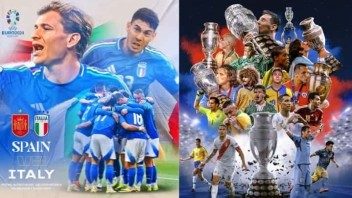 España vs. Italia en un duelo de titanes de la Eurocopa. Comienza la Copa América