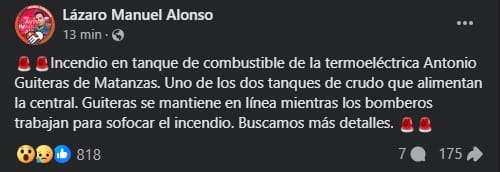 incendio guiteras