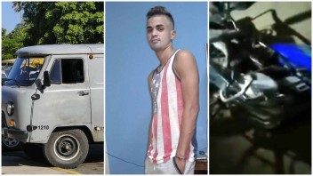 Muere joven motociclista tras impacto con carro de la policía en Santiago de Cuba