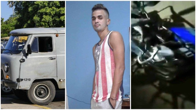Muere joven motociclista tras impacto con carro de la policía en Santiago de Cuba