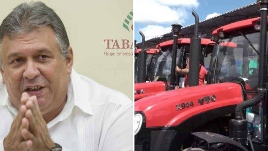 Reaparece exministro cubano Murillo vendiendo tractores en USD a campesinos