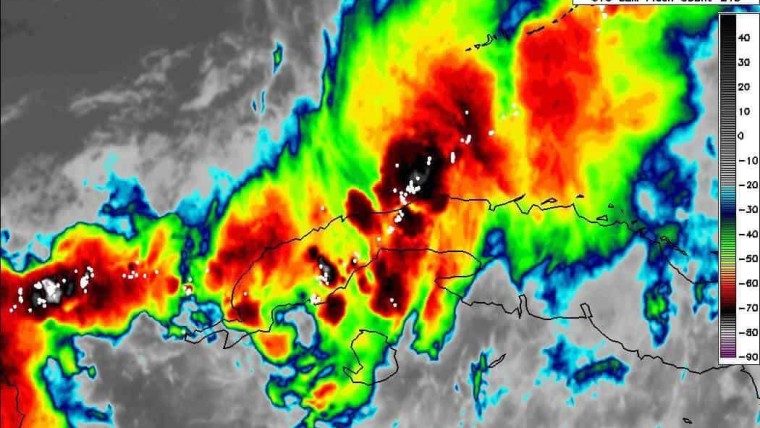 Nota informativa sobre lluvias fuertes e intensas en Cuba