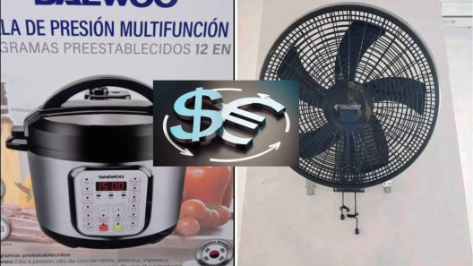 Oficialismo promociona venta de ollas y ventiladores en USD en Cuba