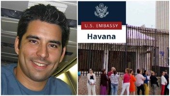 Pánfilo (Luis Silva) interesado por las visas de USCIS para entar a Estados Unidos