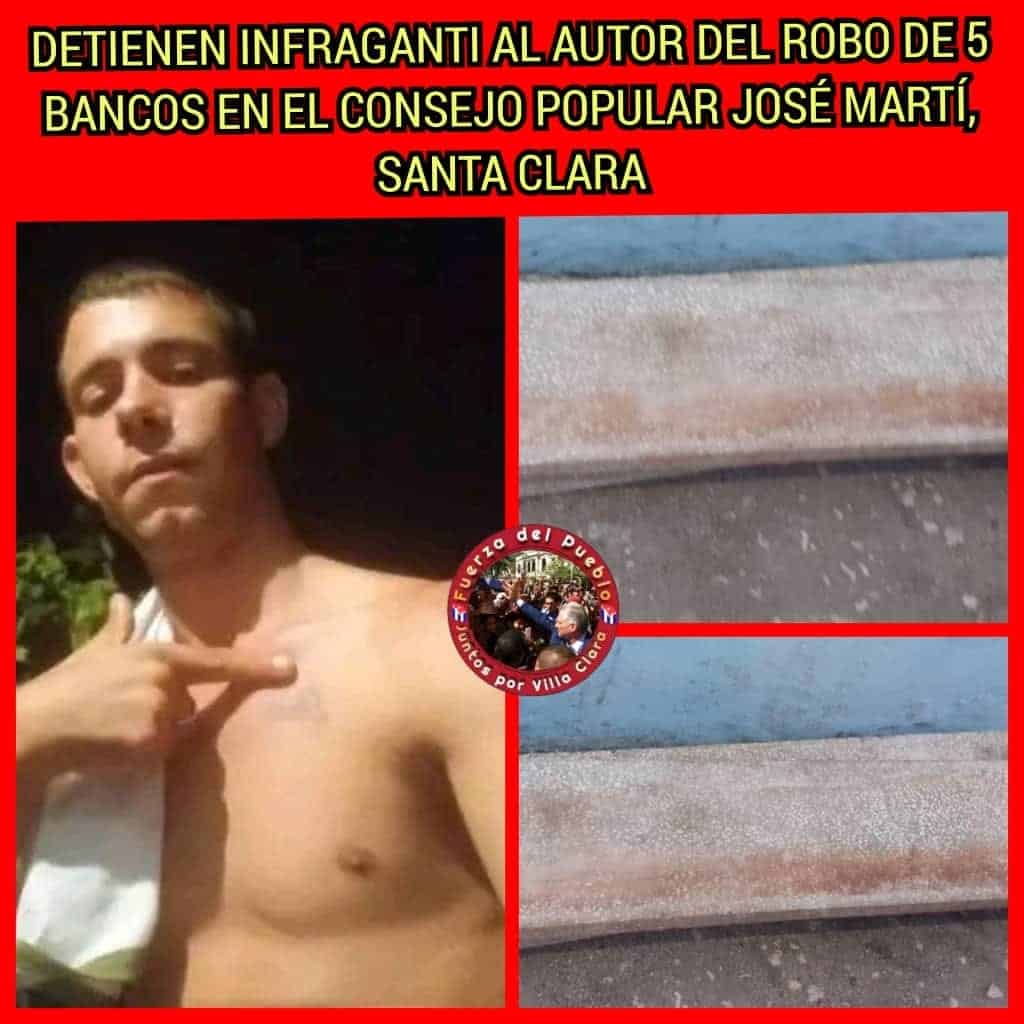 dentro ladron bancos