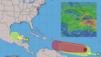 Tormenta tropical Beryl se enrumbaría al Caribe, seguida de otro sistema ciclónico