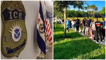 Detenciones y deportaciones: Cubanos forman largas colas para asistir a citas con ICE en Miramar