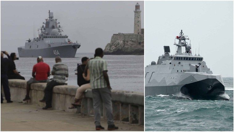 Varios buques militares rusos llegarán al puerto de La Habana
