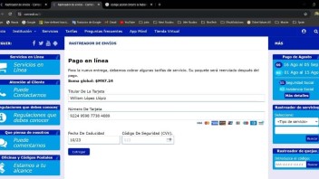 Atención clientes de Correos de Cuba: sitio web falso suplanta identidad para estafar