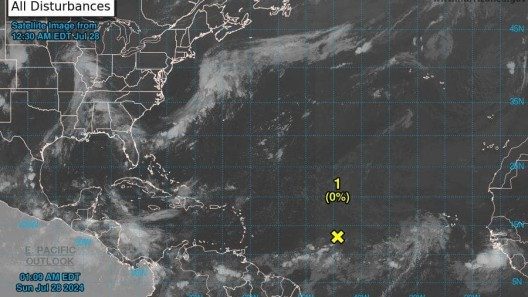 Atención, Cuba: NHC monitorea perturbación en el Atlántico
