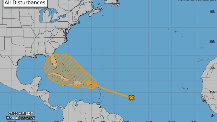 Cuba vigila de cerca: NHC advierte sobre posible tormenta tropical en el Caribe