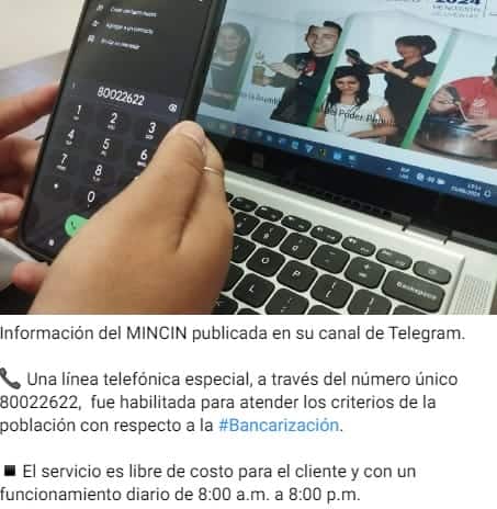 bancarizacion mincin