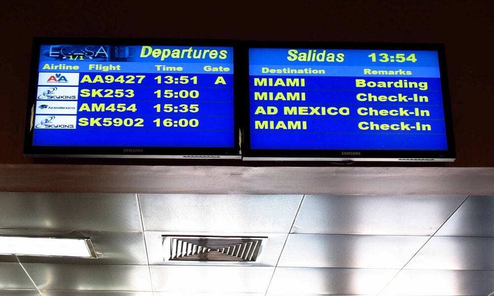 restricciones entradas salidas