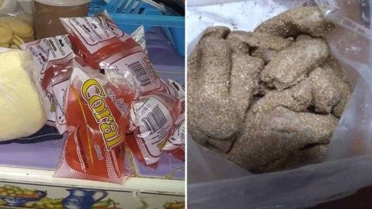 Módulo por la libreta baja calidad: Croqueta conformada, yogurt y refresco concentrado