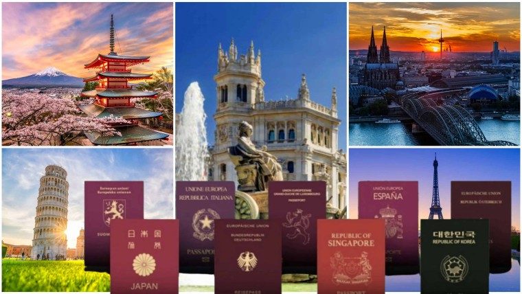 Nuevo ranking de pasaportes más poderosos en 2024. Estados Unidos no está entre los 5 primeros, y Cuba…