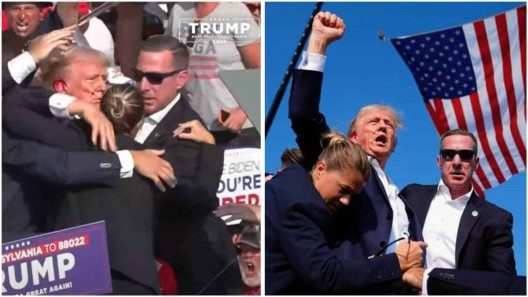 Donald Trump es baleado durante un tiroteo en Pensylvania. Todo indica que ha sido un atentado