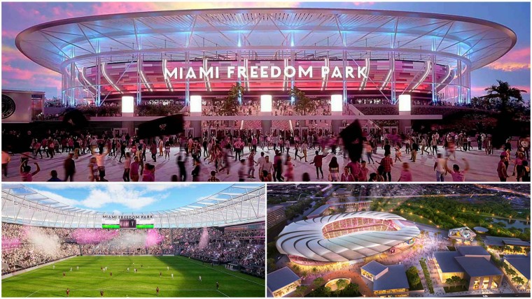 Así será el Miami Freedom Park, el nuevo estadio del Inter Miami para el que DeSantis ha donado más millones de dólares