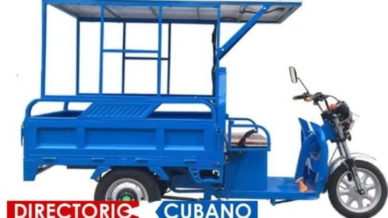 Gobierno cubano aconseja importar triciclos eléctricos con paneles solares