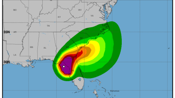 Huracán Debby tocará tierra en Florida con vientos máximos de 130 km/h