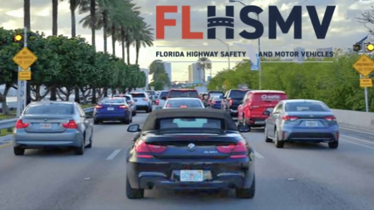 Multas, sanciones y puntos en la licencia de conducir para quienes circulen con estas chapas de matrícula en Florida