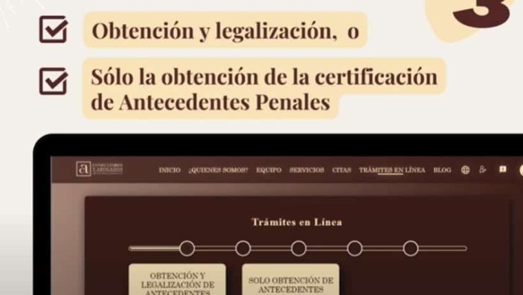 ¡Muy pronto!: solicitud de antecedentes penales vía online desde fuera de Cuba