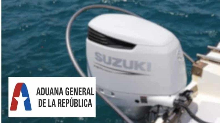 Nueva resolución de la Aduana de Cuba deja sin efecto valores en dólares de motores marinos