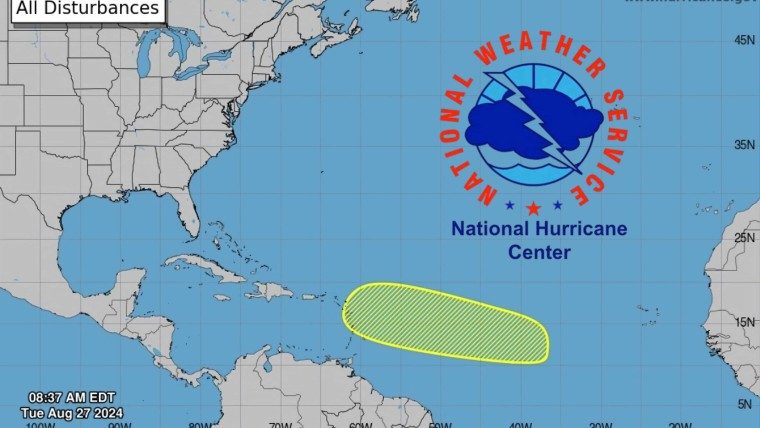 Posible formación ciclónica en el Atlántico central bajo estrecha vigilancia
