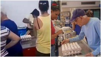 Tiendas Caribe vende cartones de huevos a .95 dólares