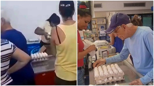 Tiendas Caribe vende cartones de huevos a $5.95 dólares