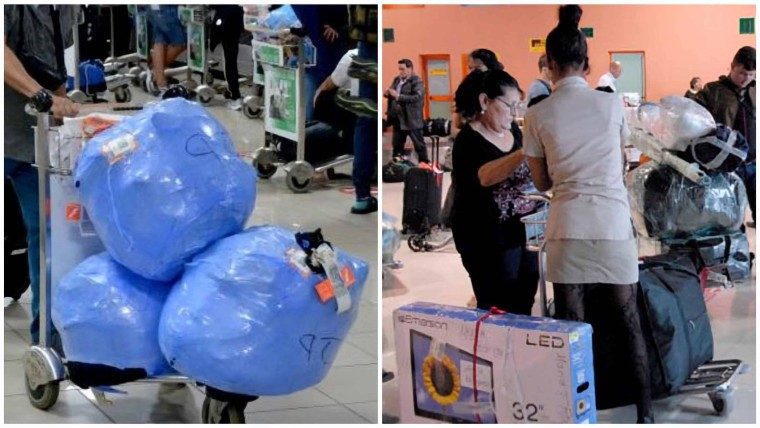 A punto de acabarse la libre importación de alimentos, aseo y medicinas ante la Aduana de Cuba