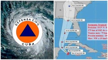 Alerta de la Defensa Civil ante posible afectación ciclónica en el occidente de Cuba