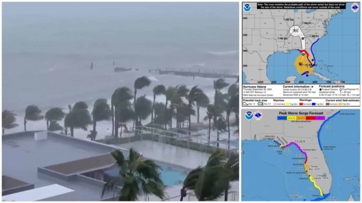 Alerta máxima en Florida: huracán Helene amenaza con grandes marejadas e inundaciones esta noche