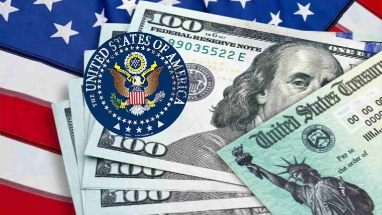 Donald Trump apoya la idea de un cheque de estímulo masivo de 00 dólares