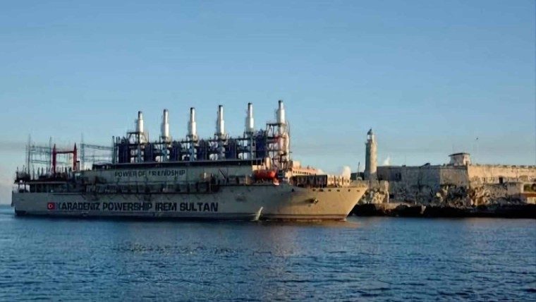 Se complejiza la generación eléctrica en Cuba: Apagones en aumento y patanas turcas sin combustible para trabajar