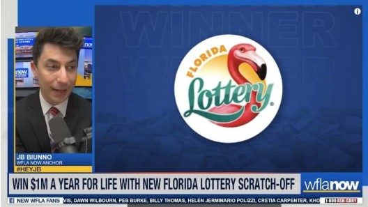 Hombre de Hillsborough gana $1 millón con raspadito comprado en Tampa