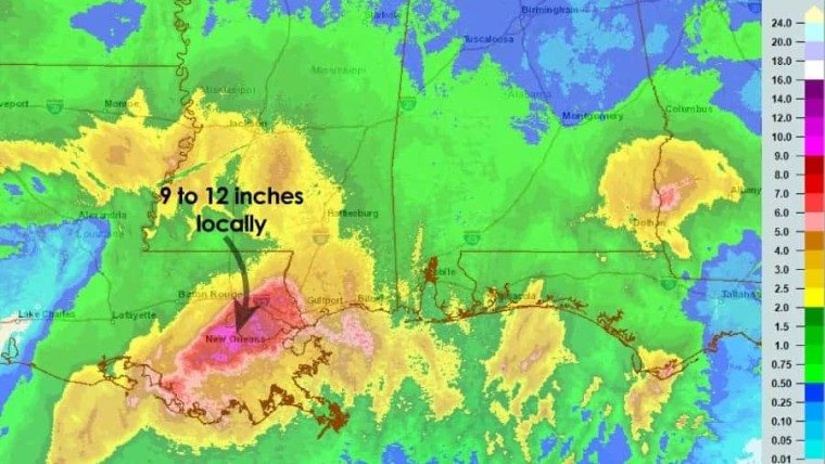Huracán Francine golpea el sureste de Luisiana, desatando inundaciones masivas