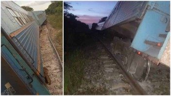 Informan sobre descarrilamiento de tren en Cuba