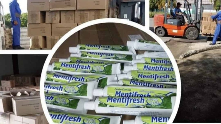 Llega la pasta dental de marzo a las bodegas de Las Tunas