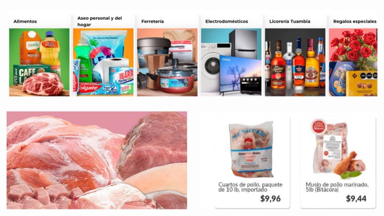 Tuambia: Aprovecha las ofertas de su amplio catálogo con entrega en Cuba