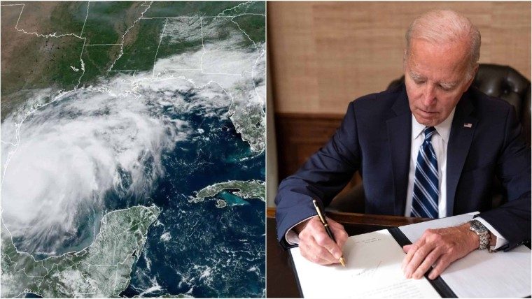 Presidente Biden aprueba declaración de emergencia ante la amenaza de Francine: Entregarán aliemntos, medicamentos y recursos esenciales