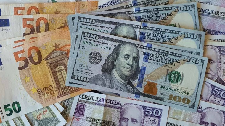 Tasas de cambio en Cuba hoy: El euro y el dólar mantienen una brecha mínima en el mercado informal cubano