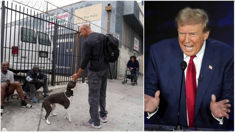 Trump asegura que en Estados Unidos hay personas comiendo perros y gatos