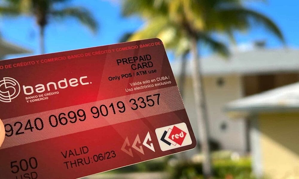 tarjetas bandec pagos cuba