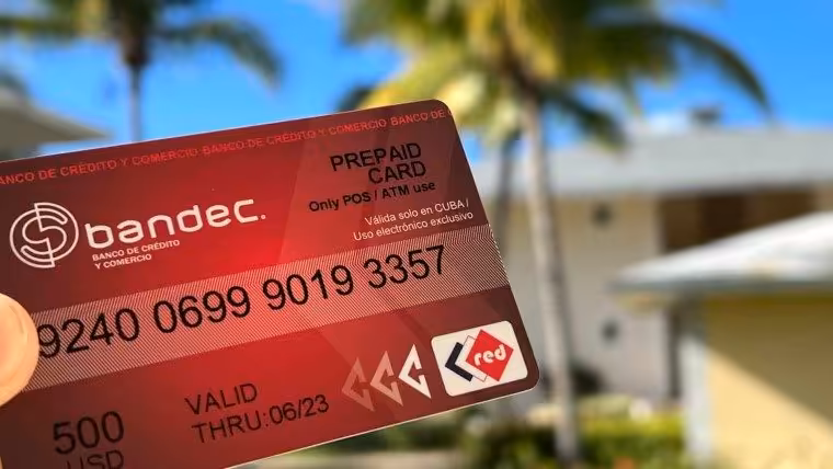 tarjetas bandec pagos cuba