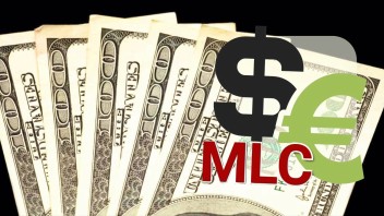 Caída en la tasa de cambio hoy en Cuba. Así está el precio del dólar, el euro y la MLC