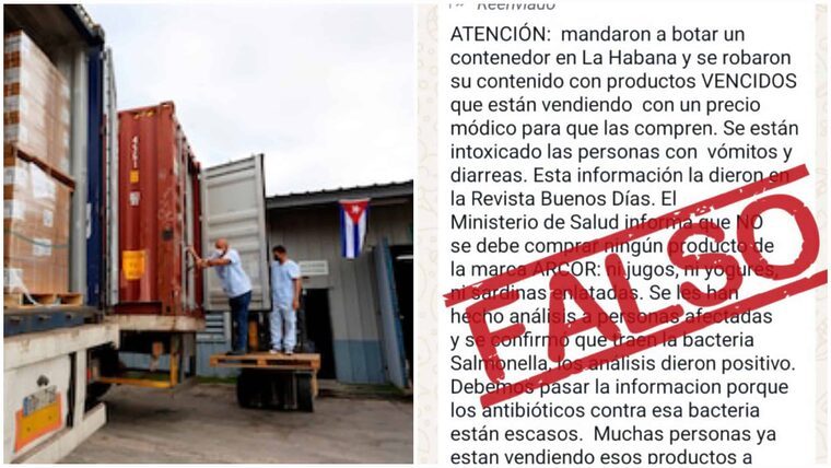 El Gobierno de La Habana desmiente rumores sobre venta de productos vencidos robados