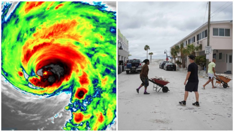 Huracán Milton alcanza vientos de 175 mph (280 km/h) y sigue ganando fuerzas antes de atravesar Florida