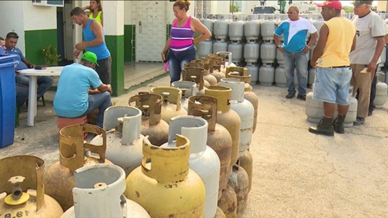 Información sobre la venta de gas licuado en Cuba
